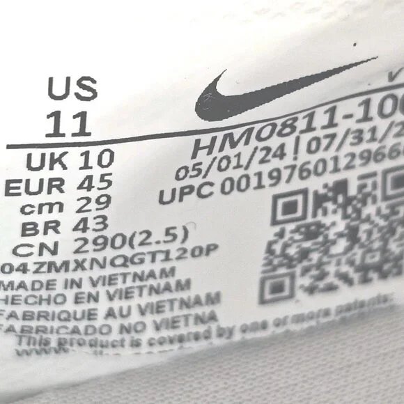 Nike Air Max DN PRM Electric Pack White Metallic Silver HM0811-100 - Men's 11